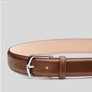 Charles Tyrwhitt Leather Formal Belt in Tan